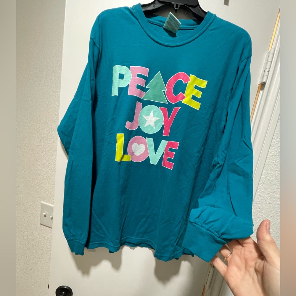 Teal Christmas T-shirt